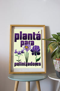 Plantá para polinizar