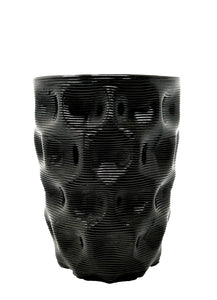 Roseta Tall Black Vessel