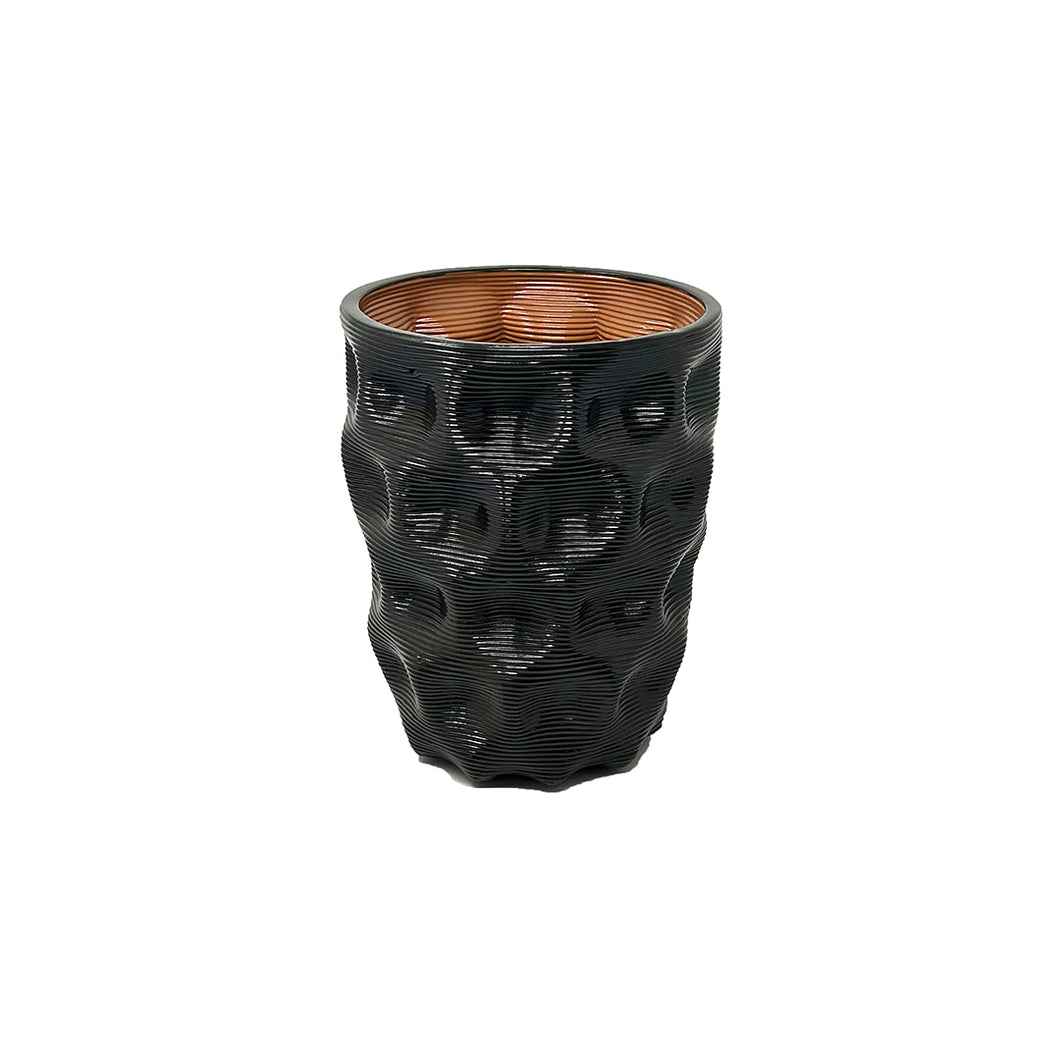 Roseta Tall Black Vessel